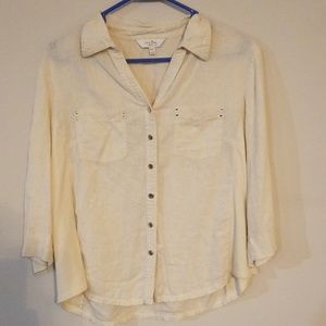 Coral Bay Petite Button Down Shirt